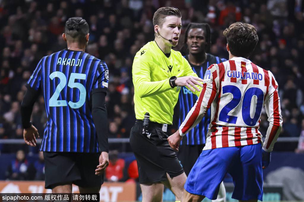 意甲第17轮：裁判安排揭晓，亚特兰大战国际米兰成焦点